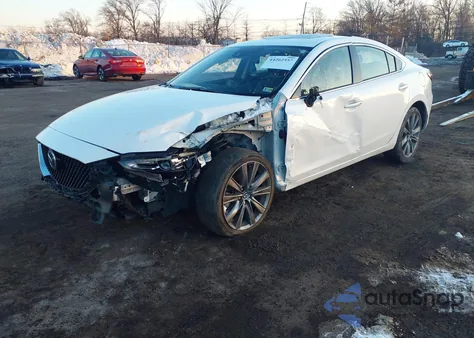 2021 Mazda Mazda6 Grand Touring z USA, uszkodzony, nr VIN JM1GL1TY5M1615057